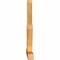 Ekena Millwork Saratoga Rough Sawn Timber Gable Bracket, Western Red Cedar, 72"W x 45"H x 4"D x 4"F, 15/12 Pitch GBW072X45X0404SAR00RWR - alternate 5